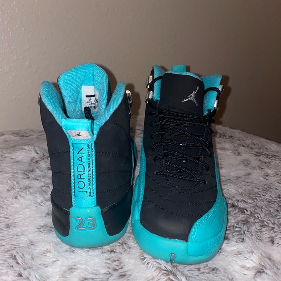 Jordan’s retro 12’s “Hyper Jade” - Picture 3 of 3